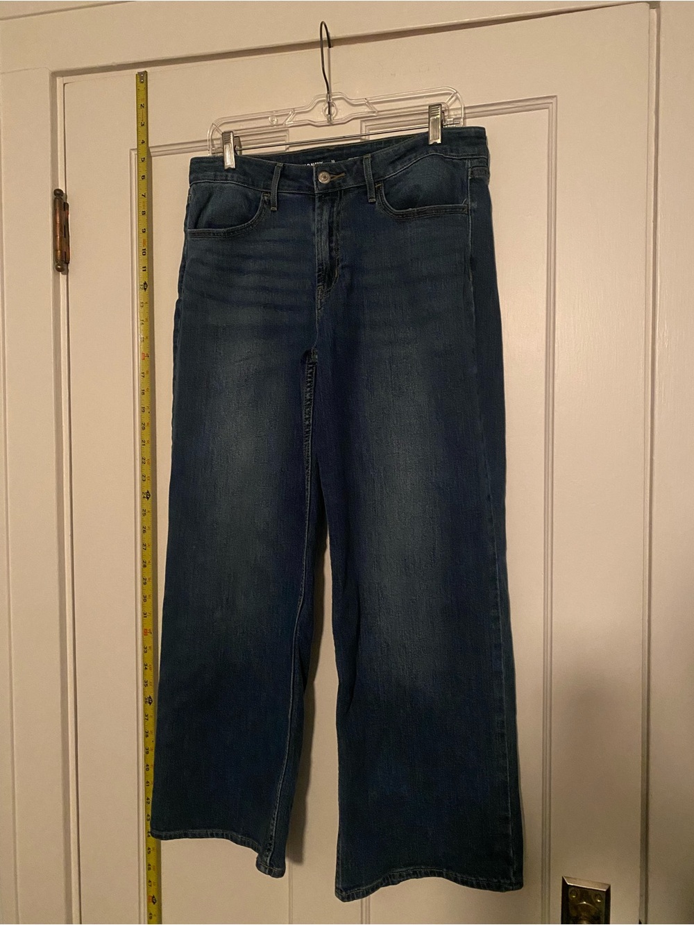 Old navy high rise wow wide leg jeans